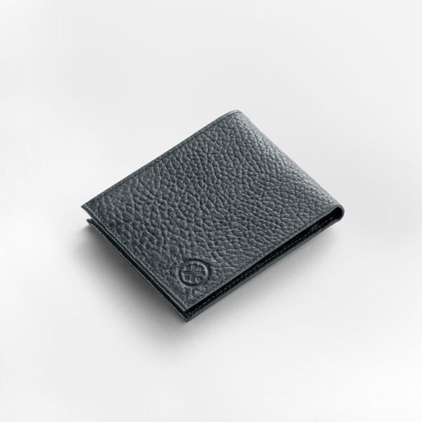 کیف جیبی چرم طبیعی مردانه مدل کلاسیک رنگ طوسی