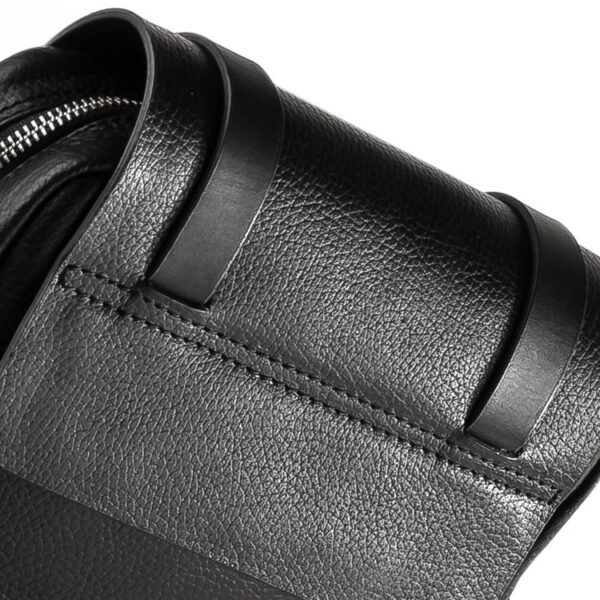 کیف مردانه رودوشی چرم طبیعی مدل کراس بادی قفل دار قیمت مناسب