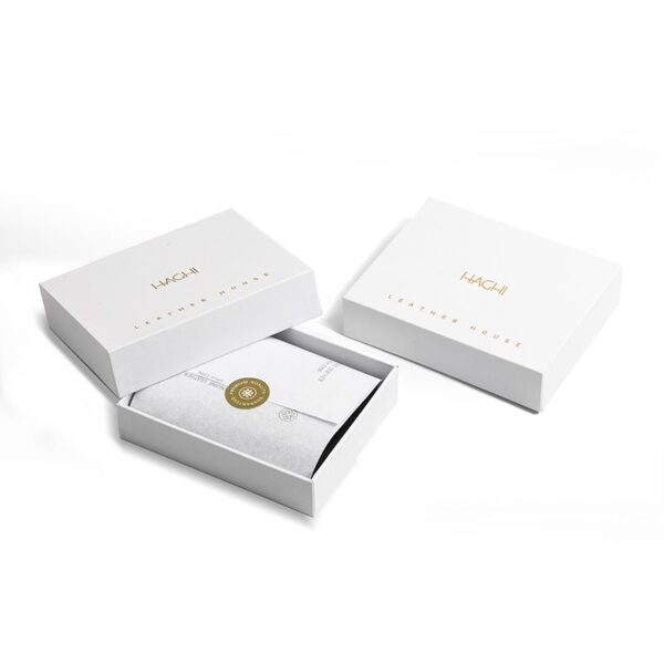 بسته بندی شکلیل مناسب برای هدیه رنگ سفید طلایی