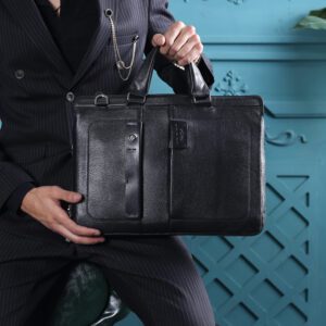راهنمای سایز کیف مردانه چرم حقی