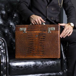 راهنمای سایز کیف مردانه چرم حقی کیف سامسونیت قهوه ای